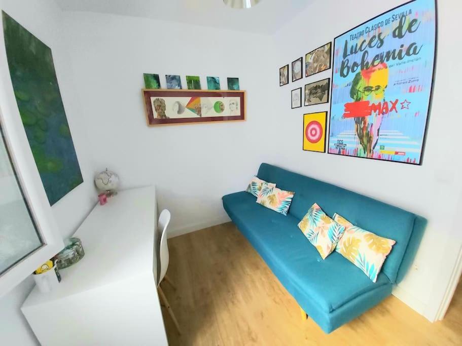 Luminoso Apartamento En El Centro, Con Mucho Arte Siviglia Esterno foto